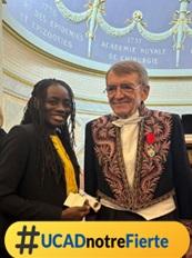 1ere femme d’Afrique de l’ouest à l'Académie Française, Professeur titulaire de Médecine Interne à l’UCAD